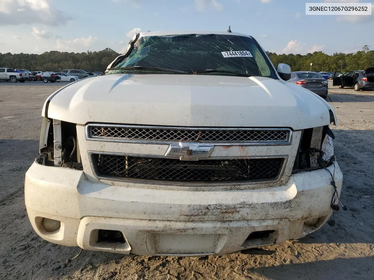 2007 Chevrolet Avalanche C1500 VIN: 3GNEC12067G296252 Lot: 74441804