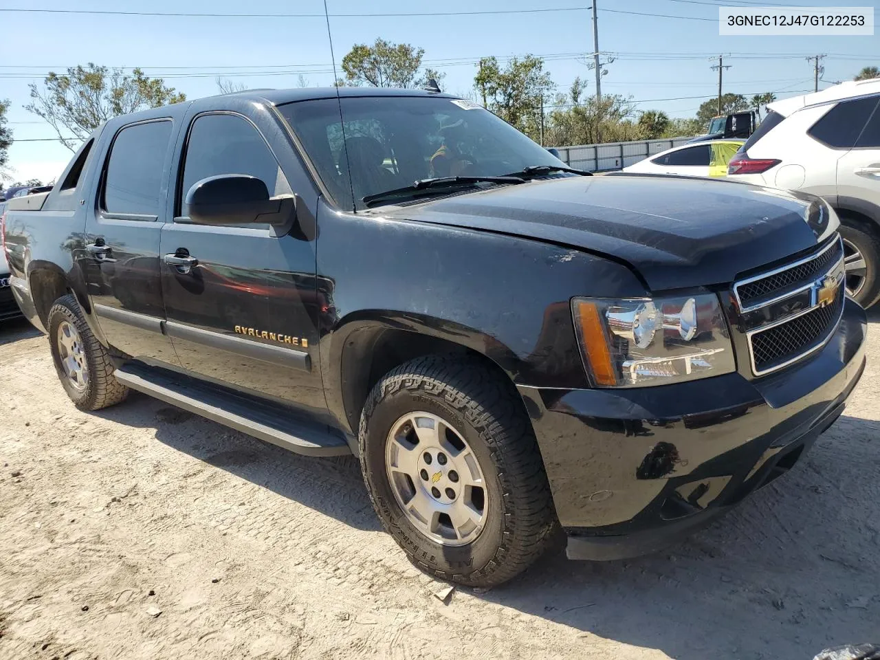 2007 Chevrolet Avalanche C1500 VIN: 3GNEC12J47G122253 Lot: 74928924