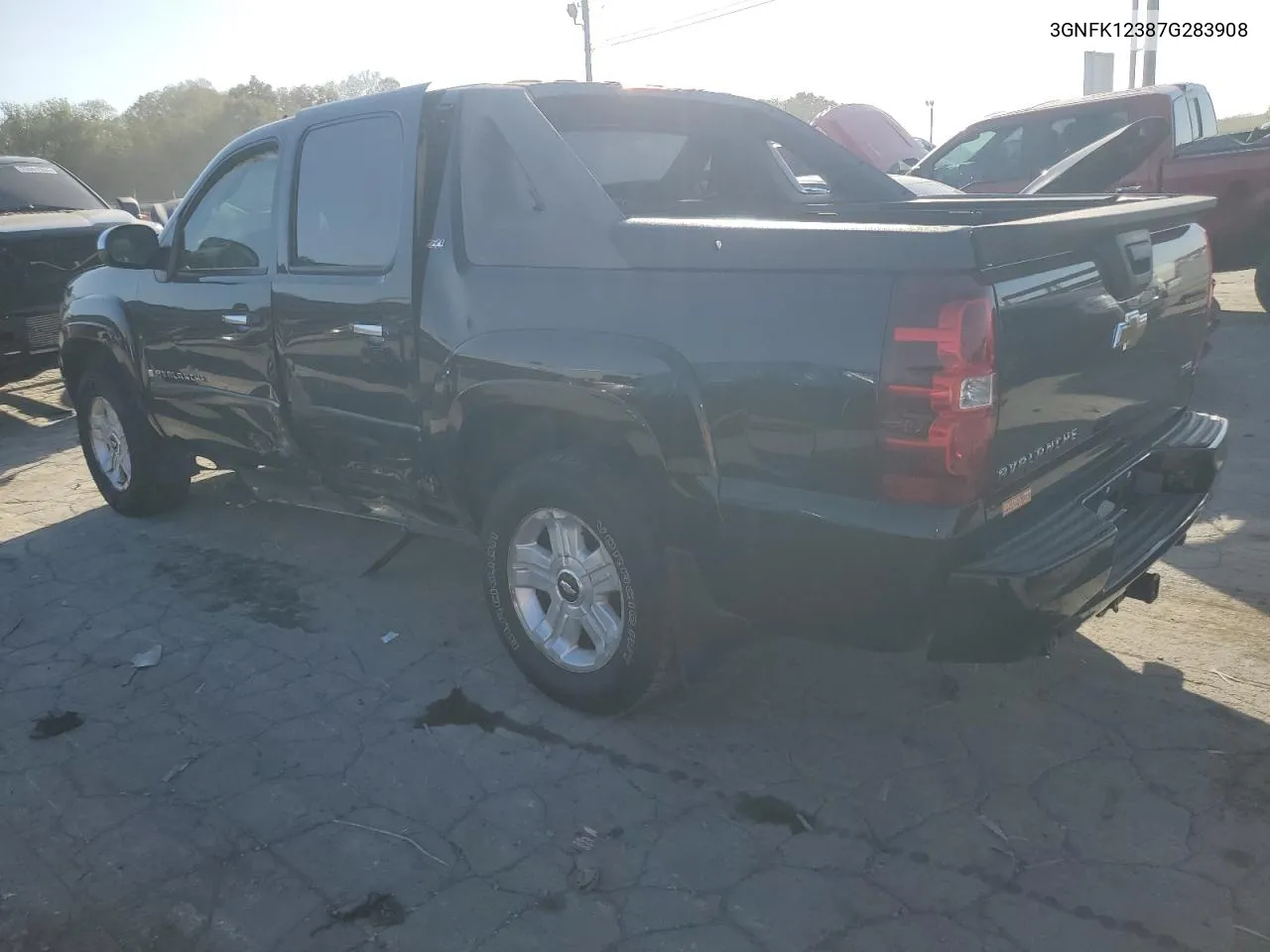 2007 Chevrolet Avalanche K1500 VIN: 3GNFK12387G283908 Lot: 75026944