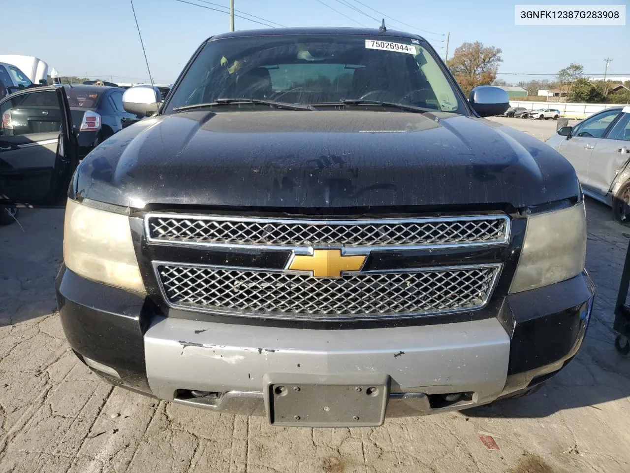 2007 Chevrolet Avalanche K1500 VIN: 3GNFK12387G283908 Lot: 75026944