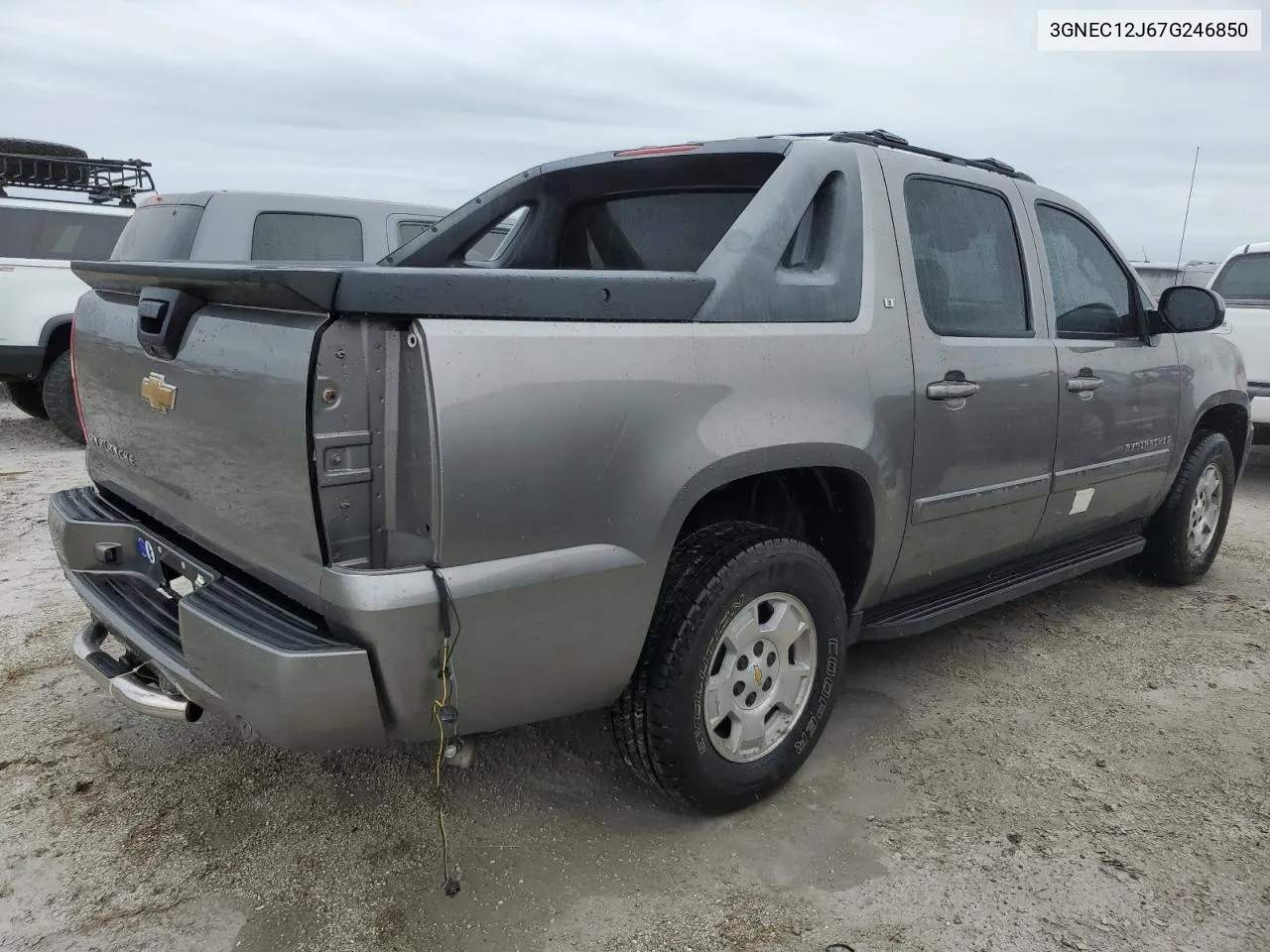 2007 Chevrolet Avalanche C1500 VIN: 3GNEC12J67G246850 Lot: 75088744