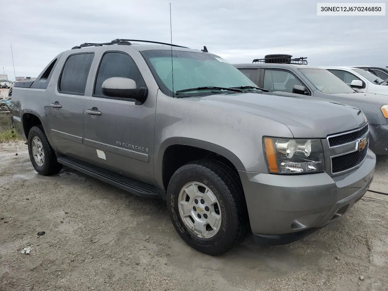 2007 Chevrolet Avalanche C1500 VIN: 3GNEC12J67G246850 Lot: 75088744