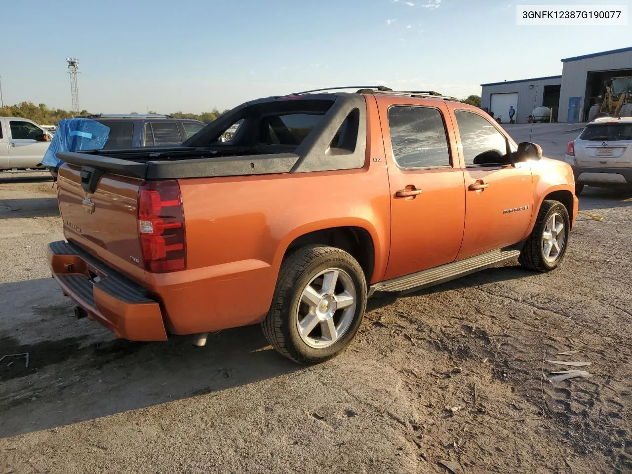 2007 Chevrolet Avalanche K1500 VIN: 3GNFK12387G190077 Lot: 75723414