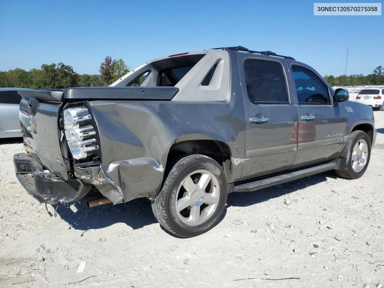 2007 Chevrolet Avalanche C1500 VIN: 3GNEC12057G275358 Lot: 75873804