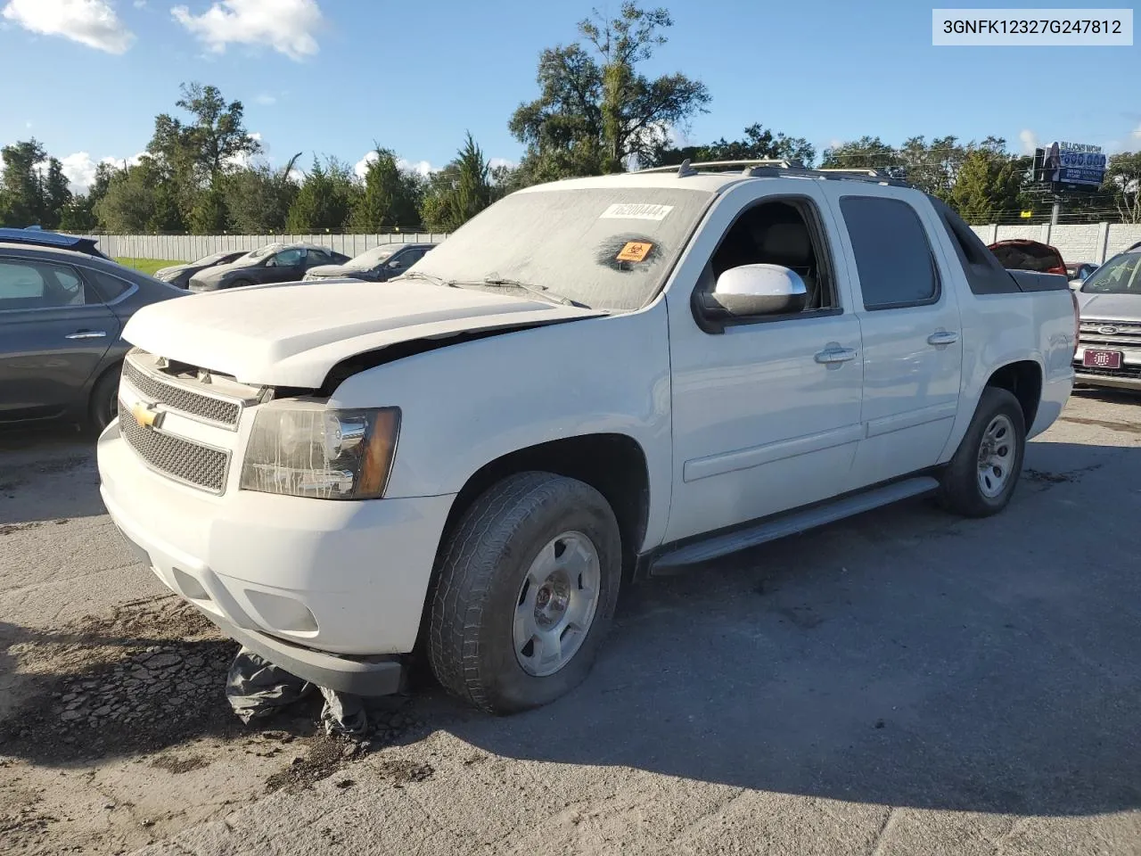 2007 Chevrolet Avalanche K1500 VIN: 3GNFK12327G247812 Lot: 76200444