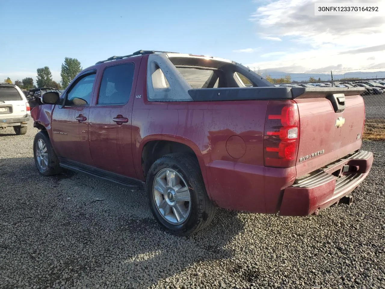 2007 Chevrolet Avalanche K1500 VIN: 3GNFK12337G164292 Lot: 76364784