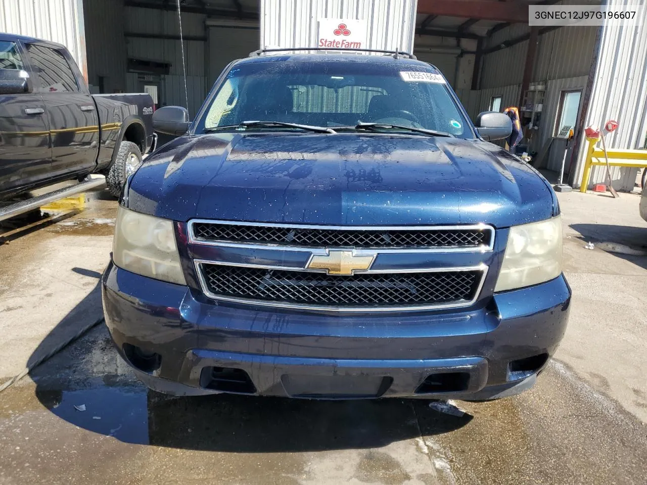 2007 Chevrolet Avalanche C1500 VIN: 3GNEC12J97G196607 Lot: 76551664