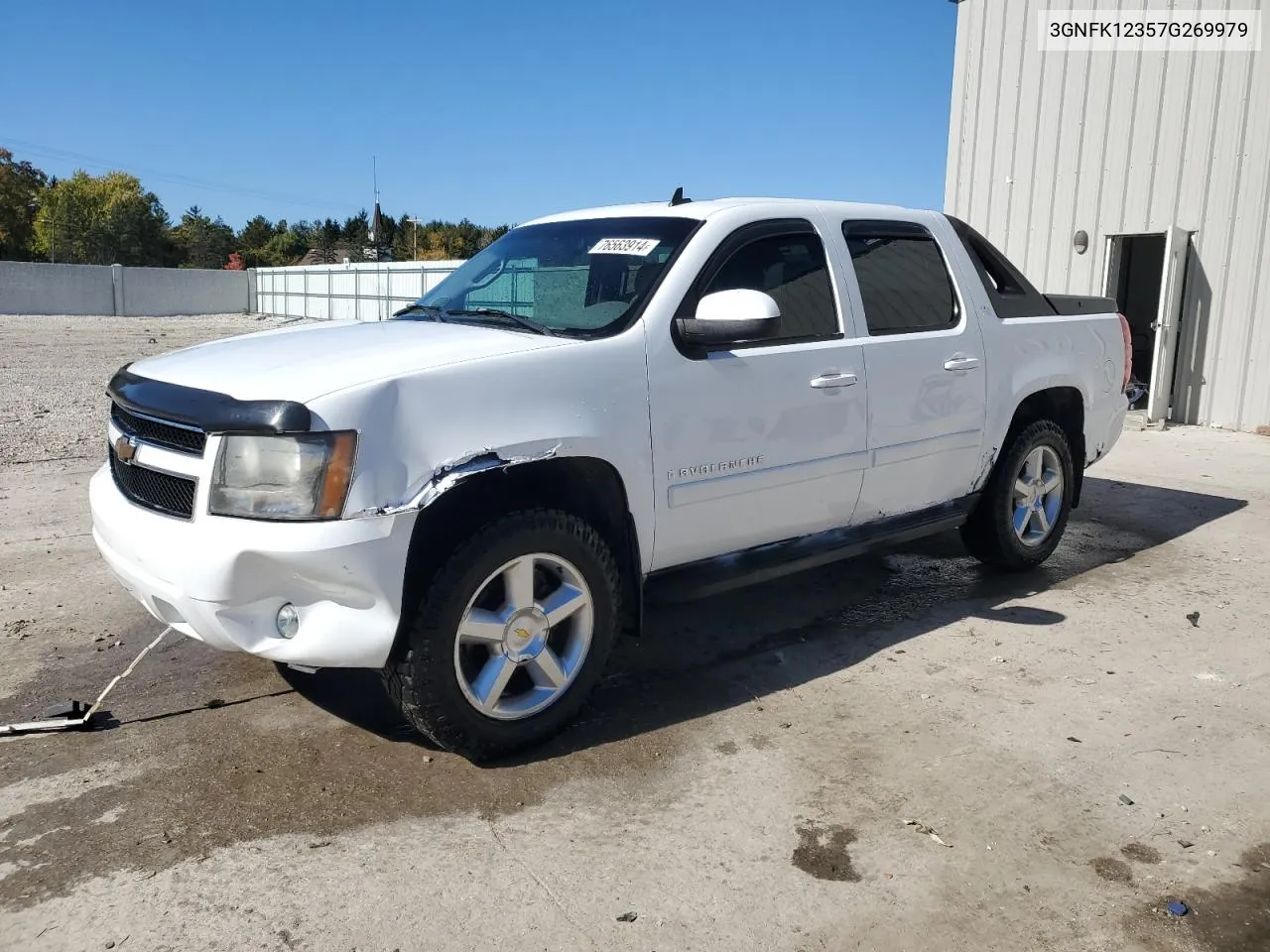 2007 Chevrolet Avalanche K1500 VIN: 3GNFK12357G269979 Lot: 76563914