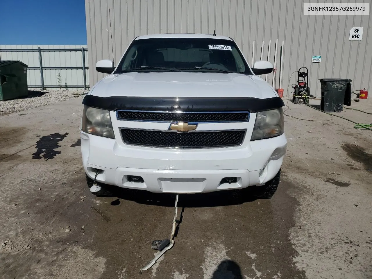 2007 Chevrolet Avalanche K1500 VIN: 3GNFK12357G269979 Lot: 76563914