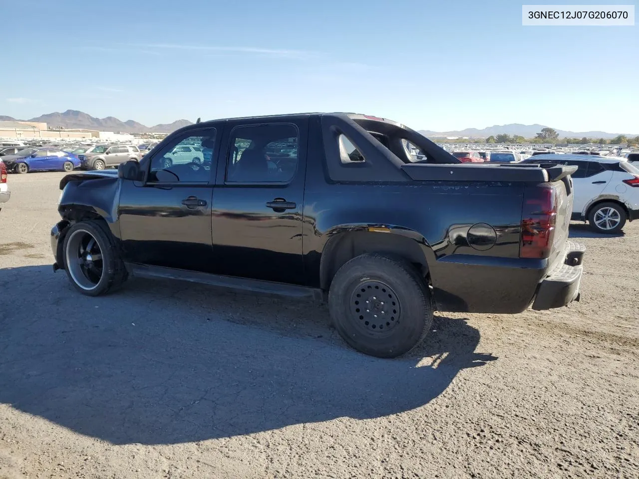 2007 Chevrolet Avalanche C1500 VIN: 3GNEC12J07G206070 Lot: 76949834