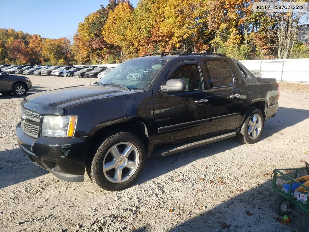 2007 Chevrolet Avalanche K1500 VIN: 3GNFK12387G272522 Lot: 77081404