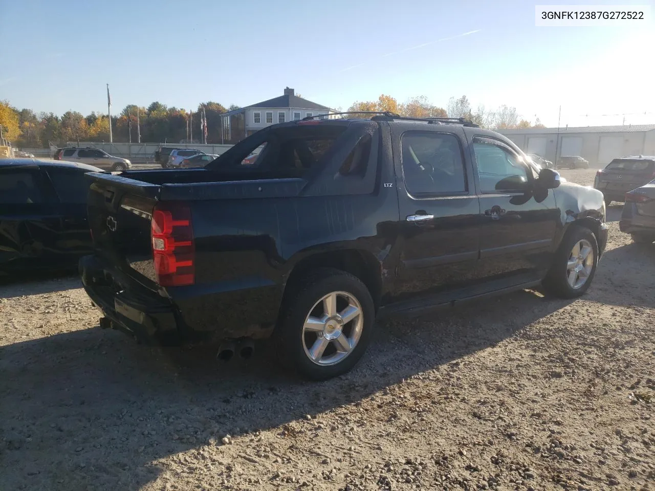 2007 Chevrolet Avalanche K1500 VIN: 3GNFK12387G272522 Lot: 77081404