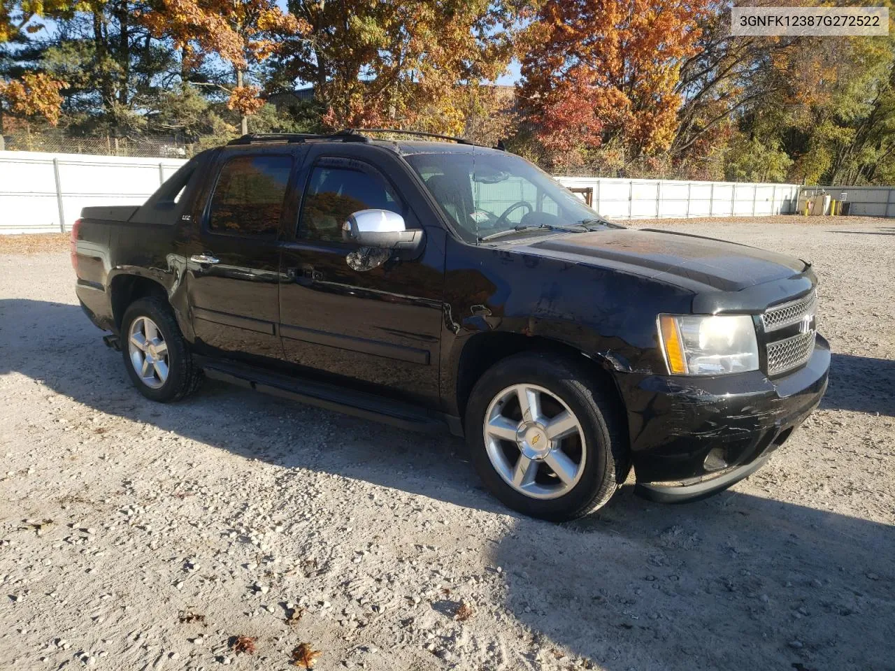 2007 Chevrolet Avalanche K1500 VIN: 3GNFK12387G272522 Lot: 77081404