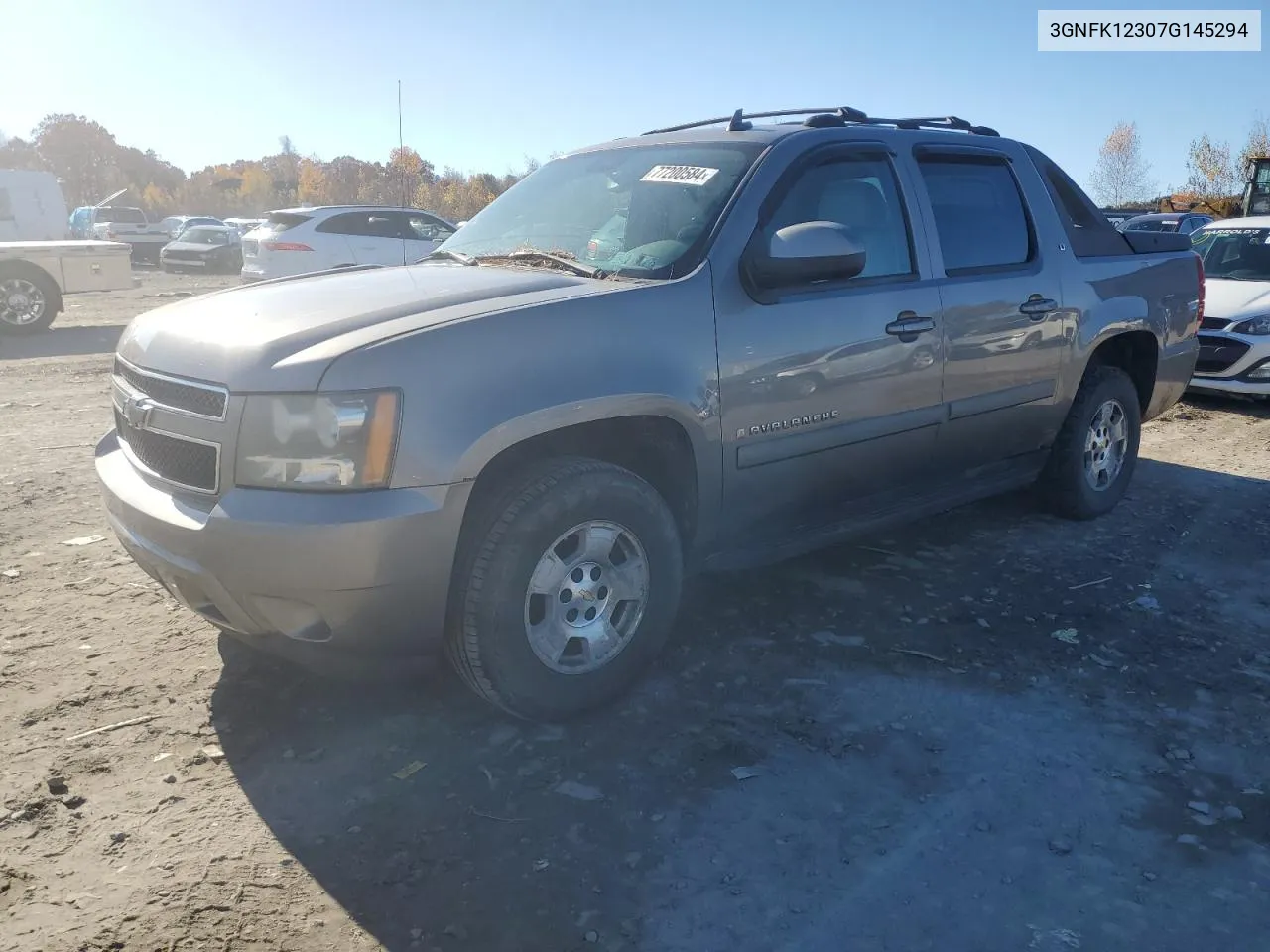 2007 Chevrolet Avalanche K1500 VIN: 3GNFK12307G145294 Lot: 77200584