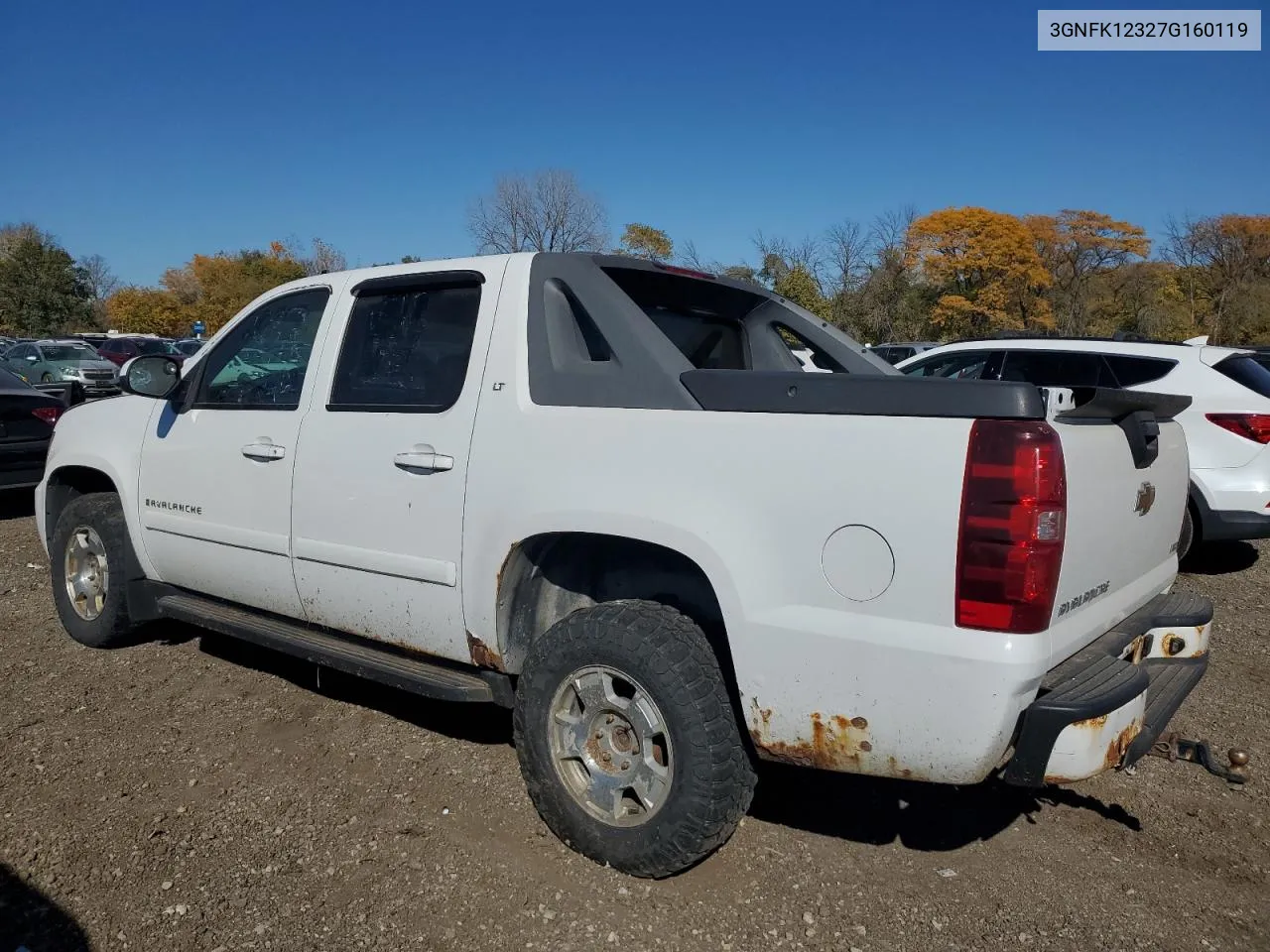 3GNFK12327G160119 2007 Chevrolet Avalanche K1500