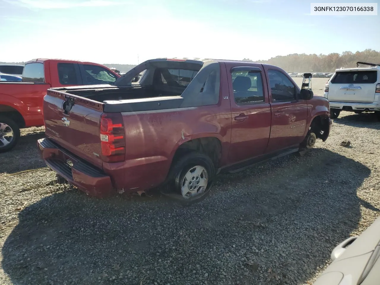 2007 Chevrolet Avalanche K1500 VIN: 3GNFK12307G166338 Lot: 77803774