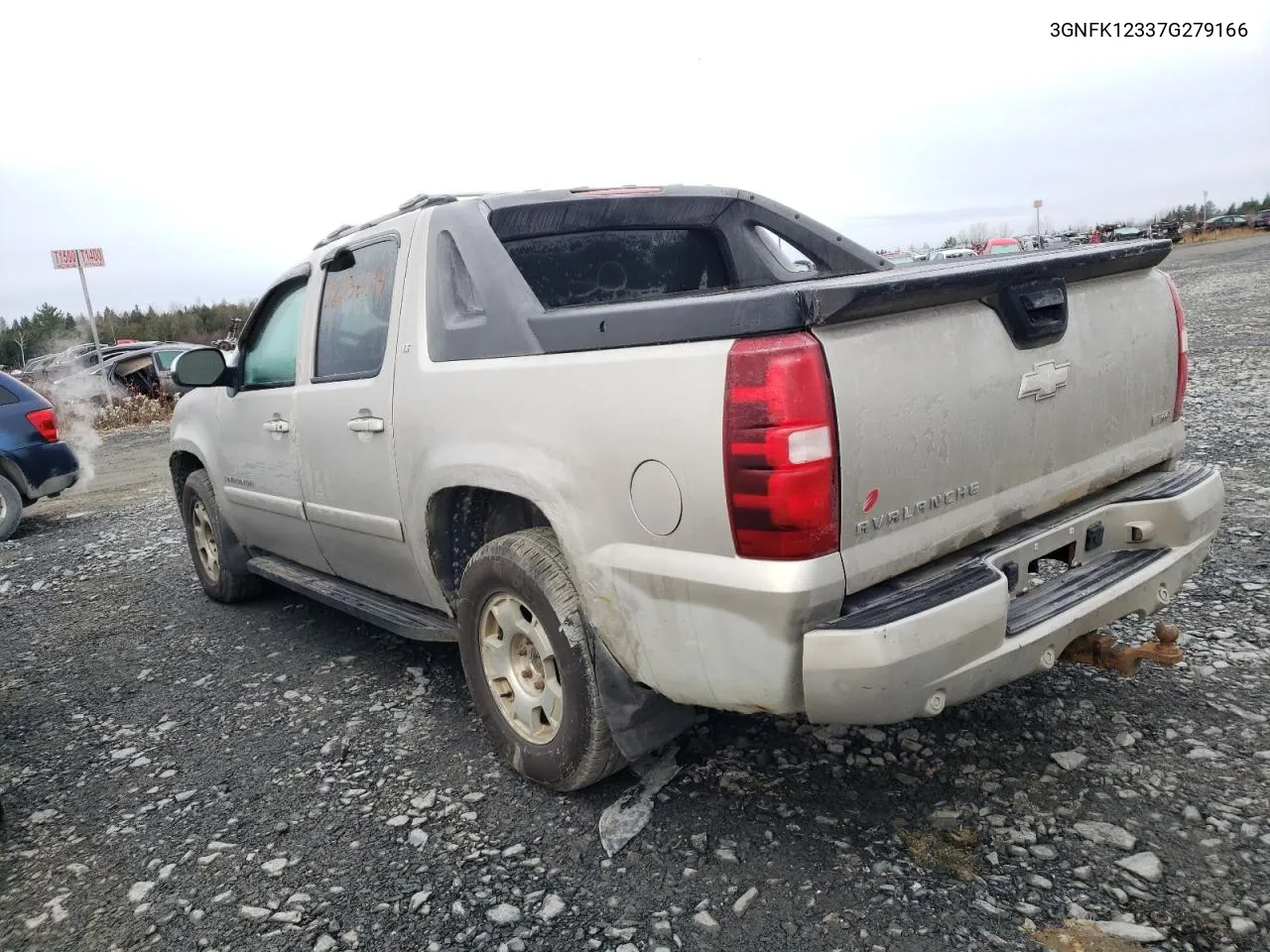 2007 Chevrolet Avalanche K1500 VIN: 3GNFK12337G279166 Lot: 78236134