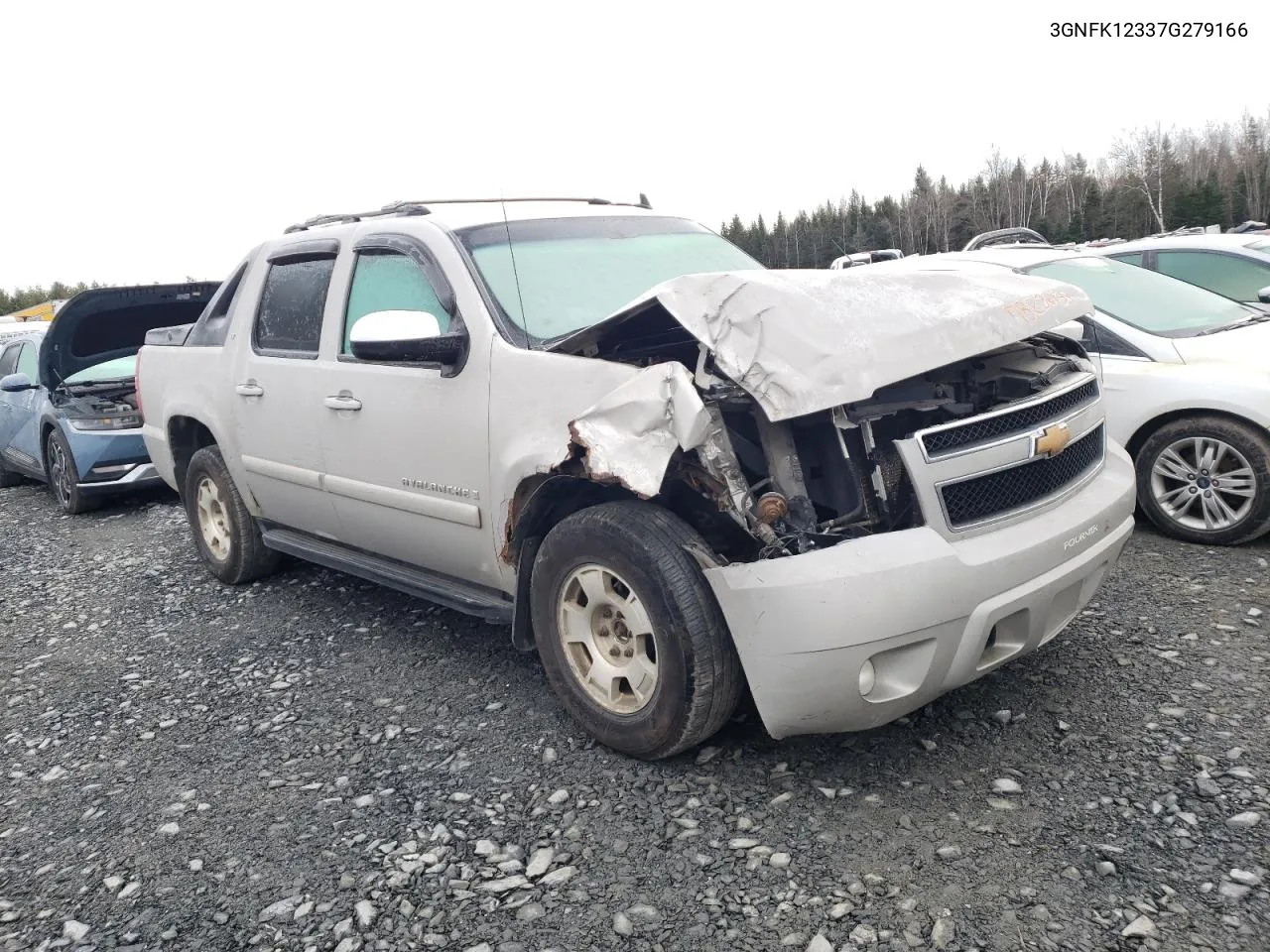 2007 Chevrolet Avalanche K1500 VIN: 3GNFK12337G279166 Lot: 78236134