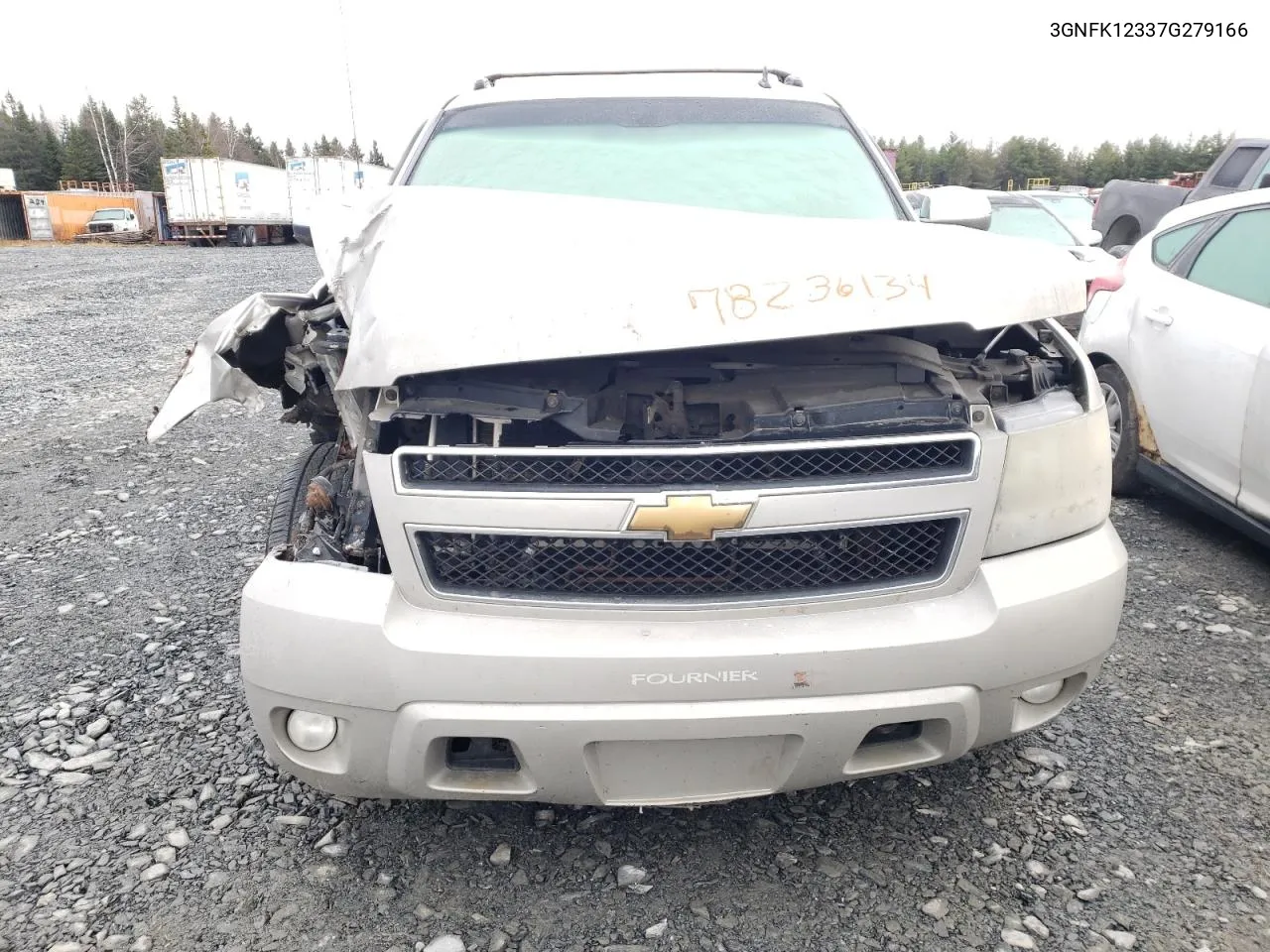 2007 Chevrolet Avalanche K1500 VIN: 3GNFK12337G279166 Lot: 78236134