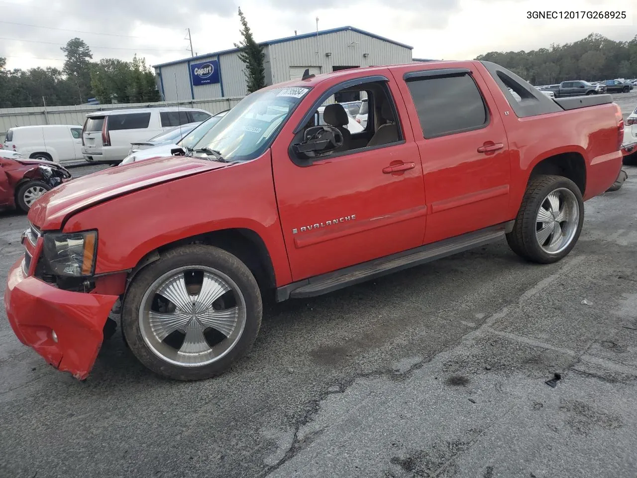 2007 Chevrolet Avalanche C1500 VIN: 3GNEC12017G268925 Lot: 78795654