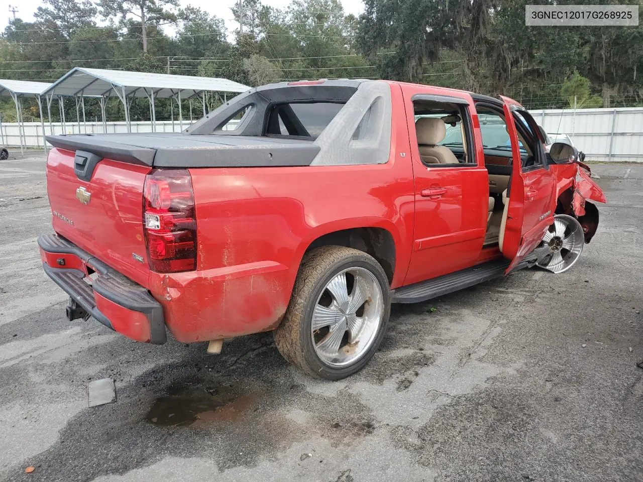 2007 Chevrolet Avalanche C1500 VIN: 3GNEC12017G268925 Lot: 78795654