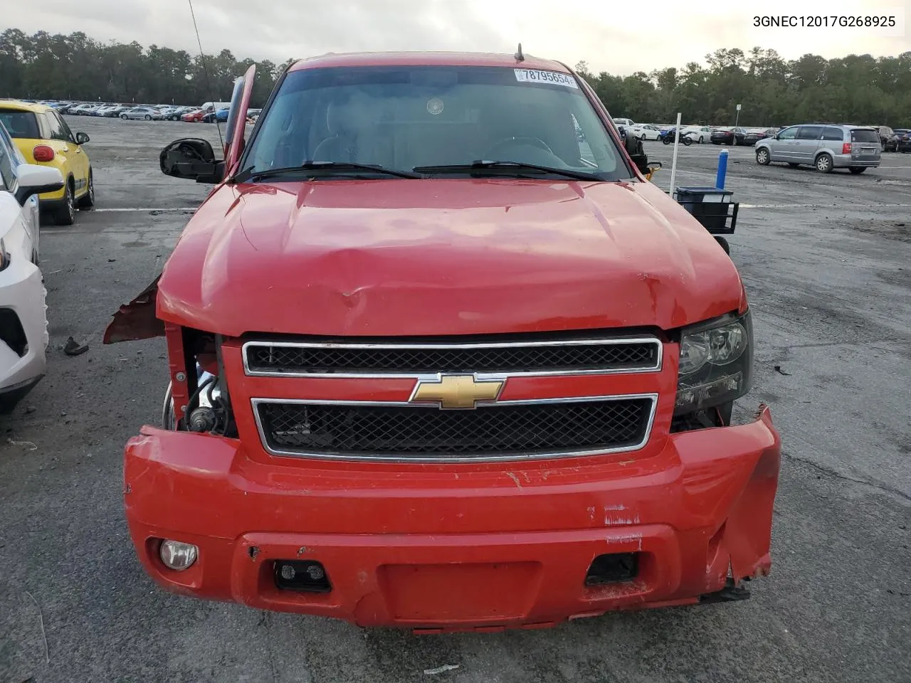 2007 Chevrolet Avalanche C1500 VIN: 3GNEC12017G268925 Lot: 78795654