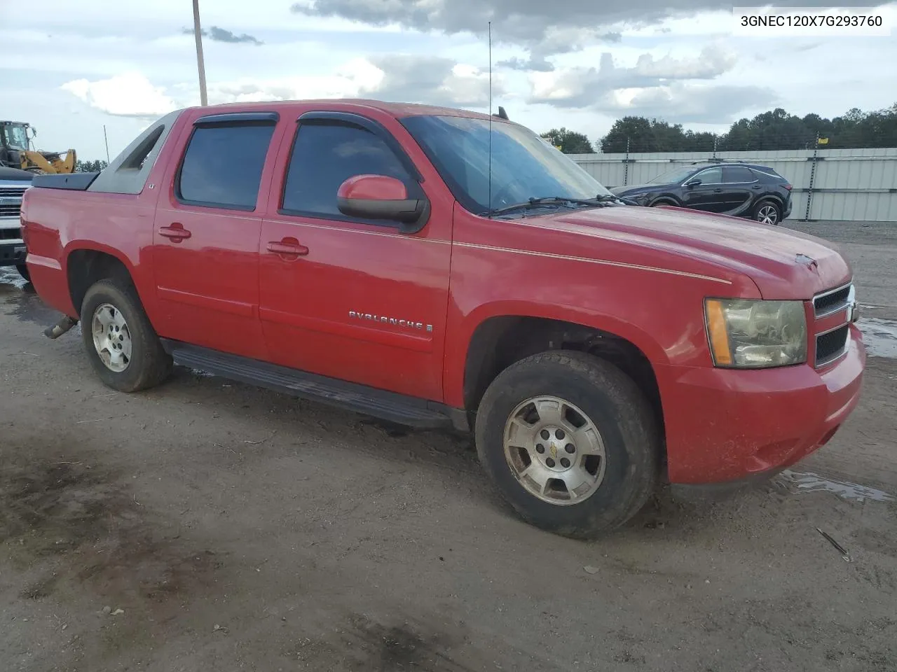 2007 Chevrolet Avalanche C1500 VIN: 3GNEC120X7G293760 Lot: 78934214