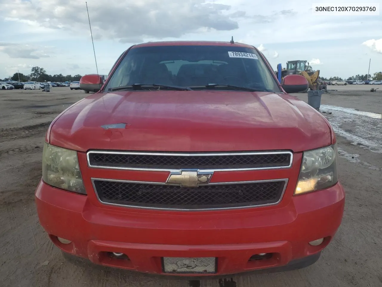 2007 Chevrolet Avalanche C1500 VIN: 3GNEC120X7G293760 Lot: 78934214