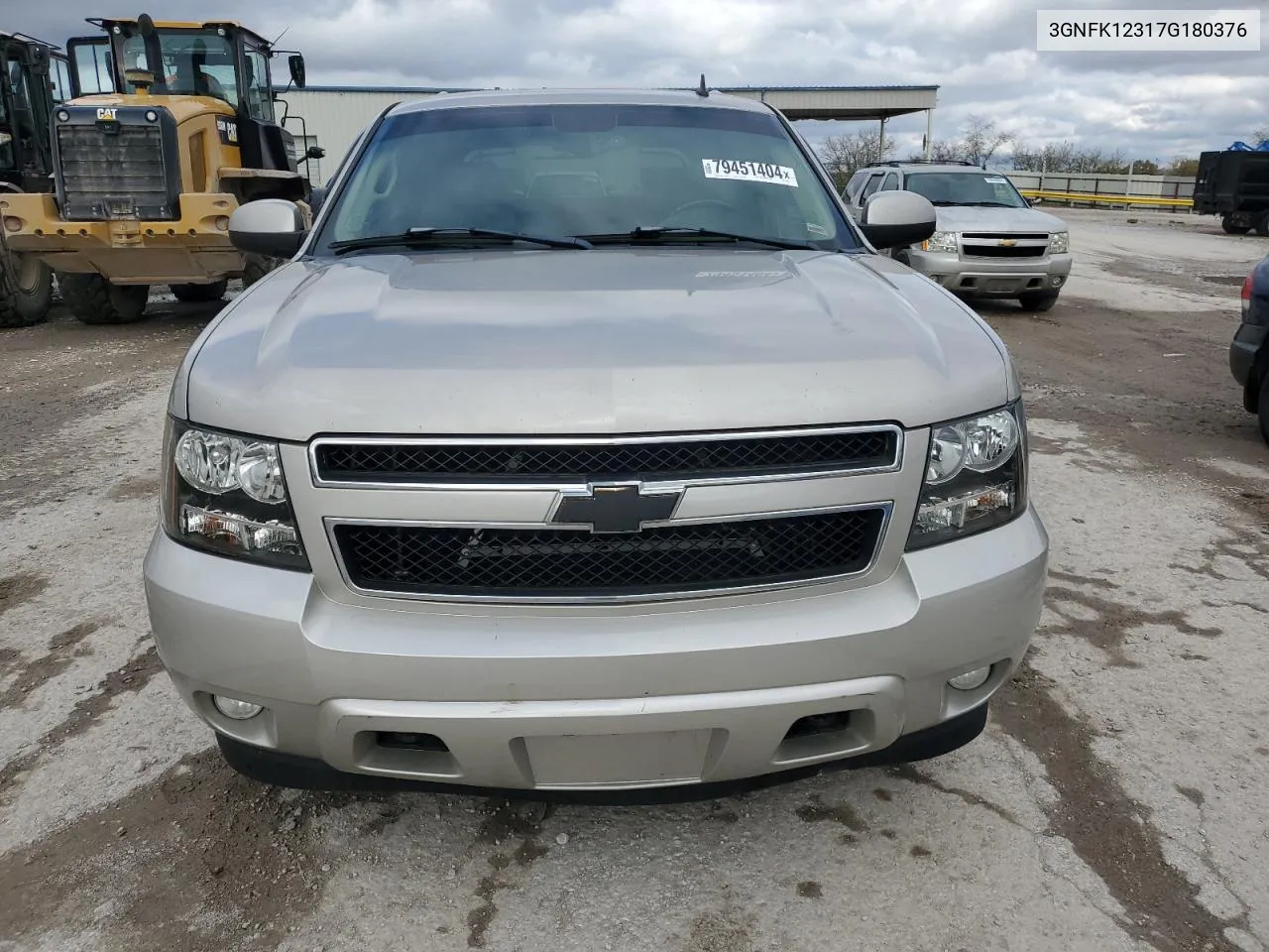 2007 Chevrolet Avalanche K1500 VIN: 3GNFK12317G180376 Lot: 79451404