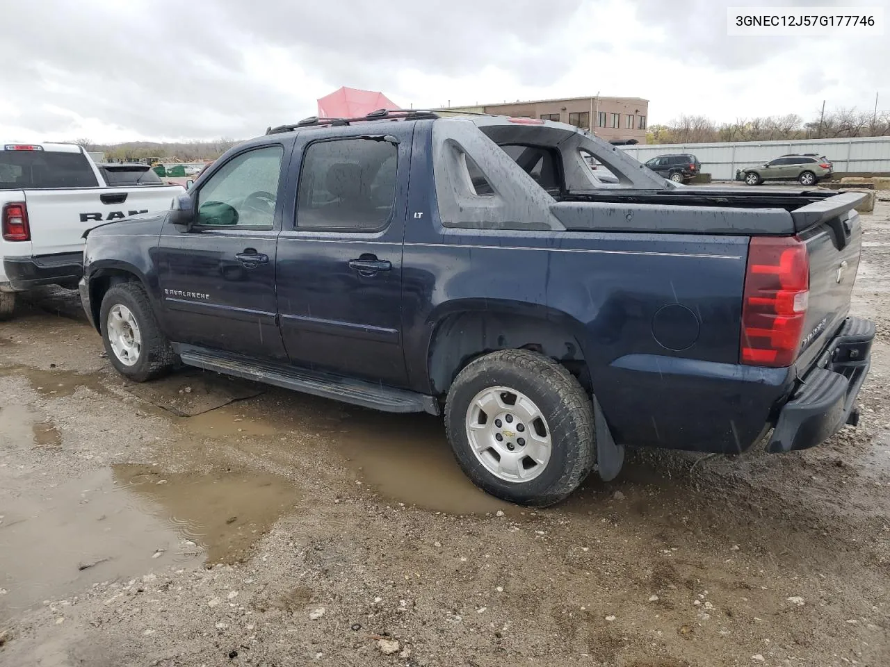 2007 Chevrolet Avalanche C1500 VIN: 3GNEC12J57G177746 Lot: 79505494