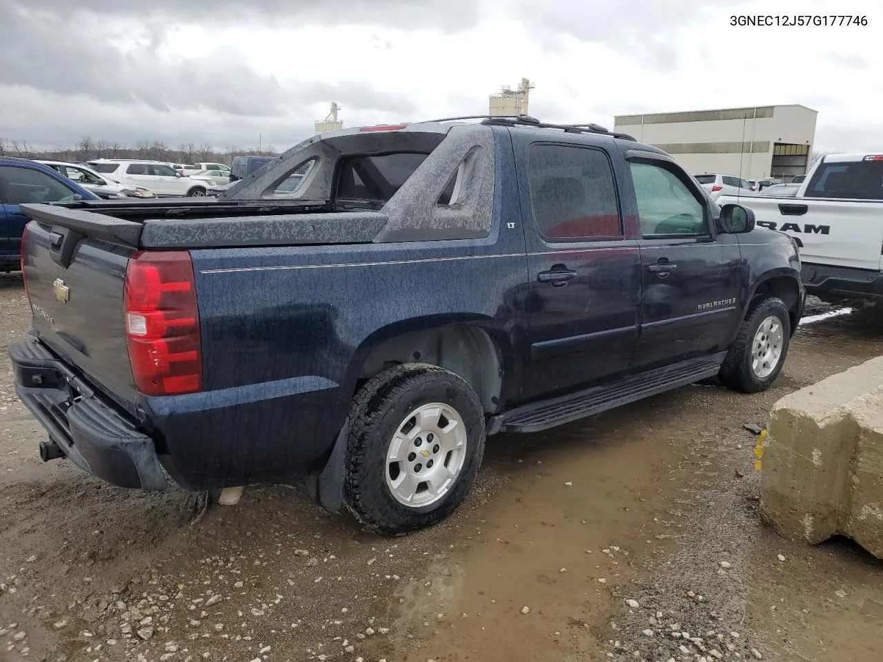 2007 Chevrolet Avalanche C1500 VIN: 3GNEC12J57G177746 Lot: 79505494