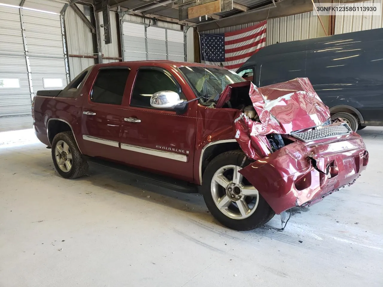 3GNFK12358G113930 2008 Chevrolet Avalanche K1500