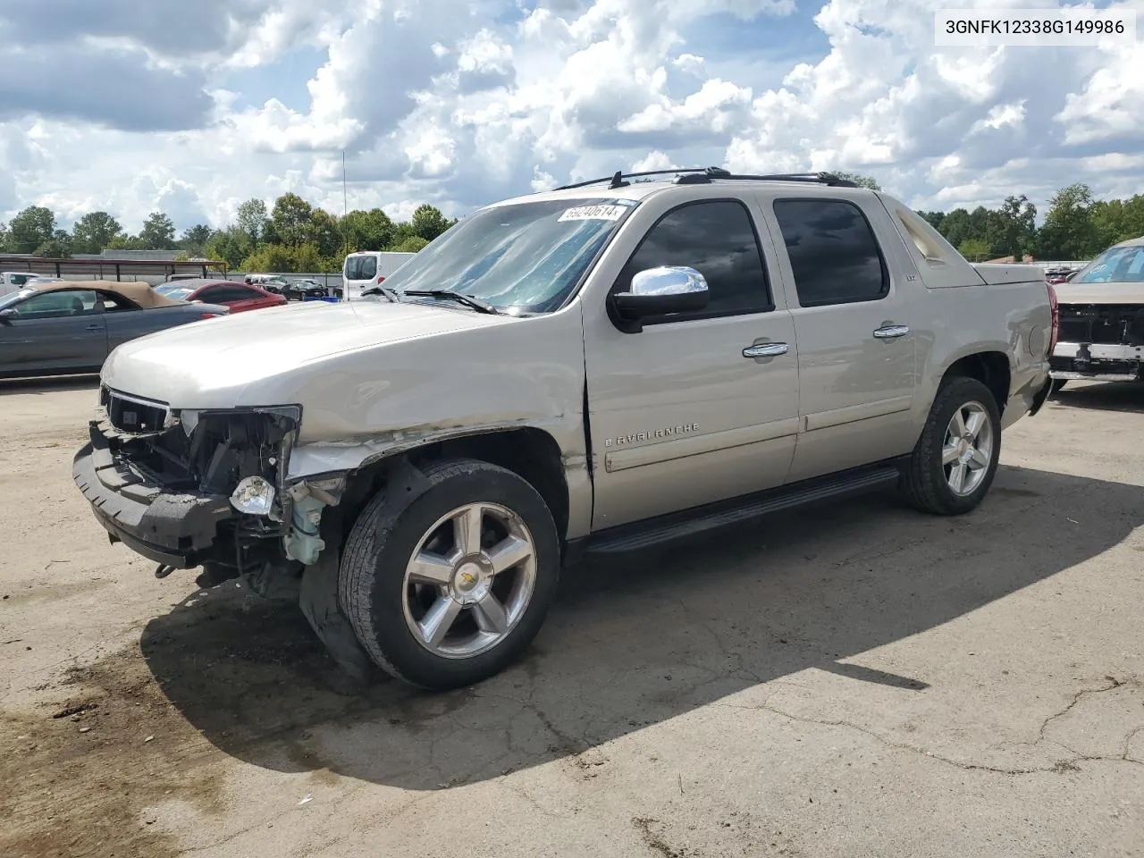 2008 Chevrolet Avalanche K1500 VIN: 3GNFK12338G149986 Lot: 69240614