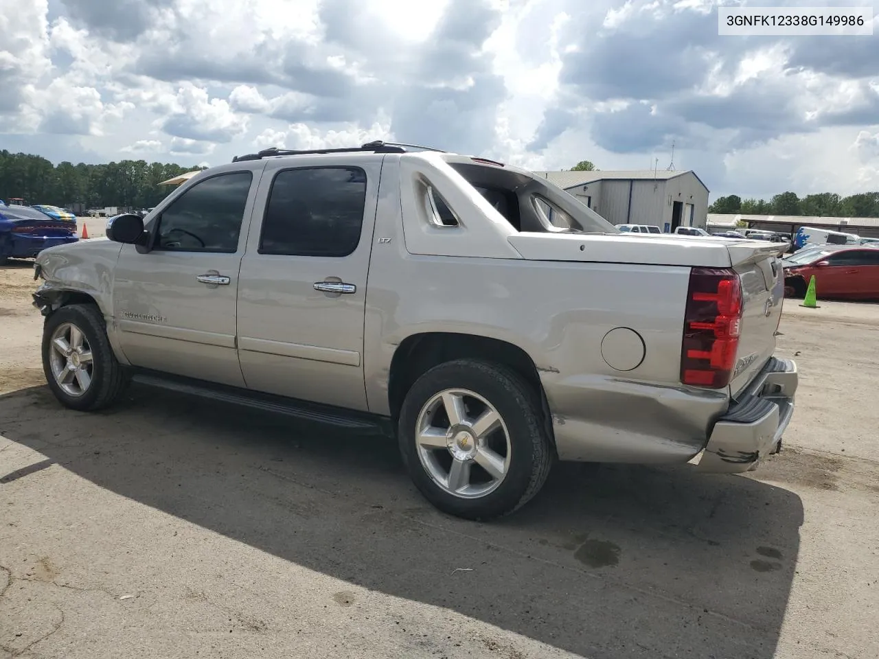 2008 Chevrolet Avalanche K1500 VIN: 3GNFK12338G149986 Lot: 69240614