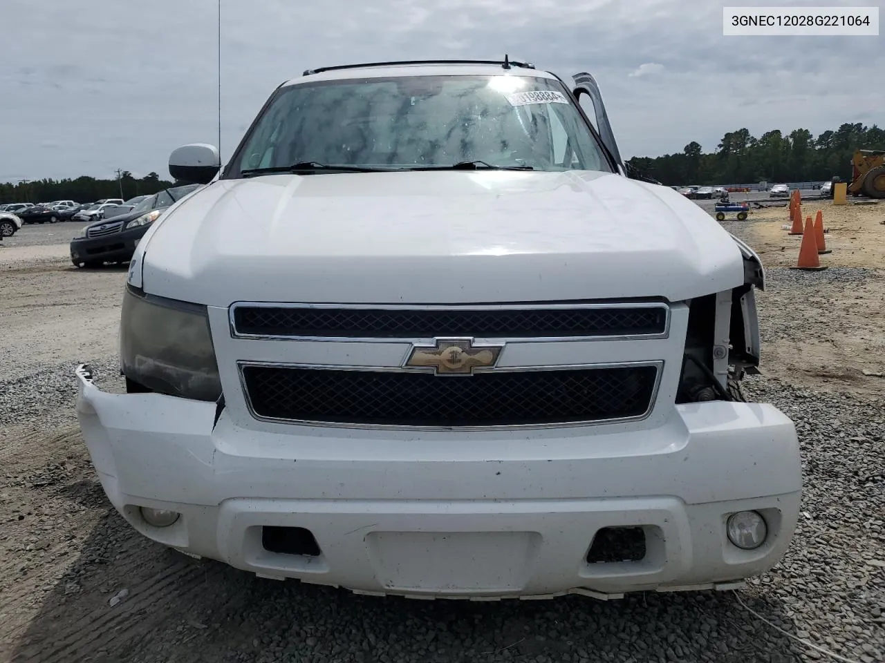 2008 Chevrolet Avalanche C1500 VIN: 3GNEC12028G221064 Lot: 70198884