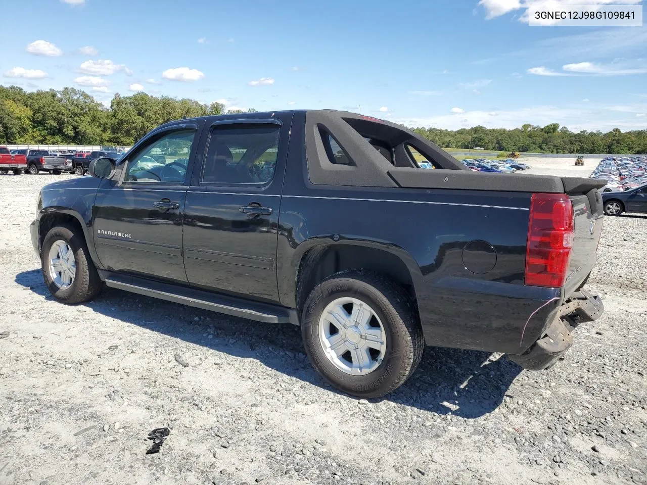 2008 Chevrolet Avalanche C1500 VIN: 3GNEC12J98G109841 Lot: 74087004