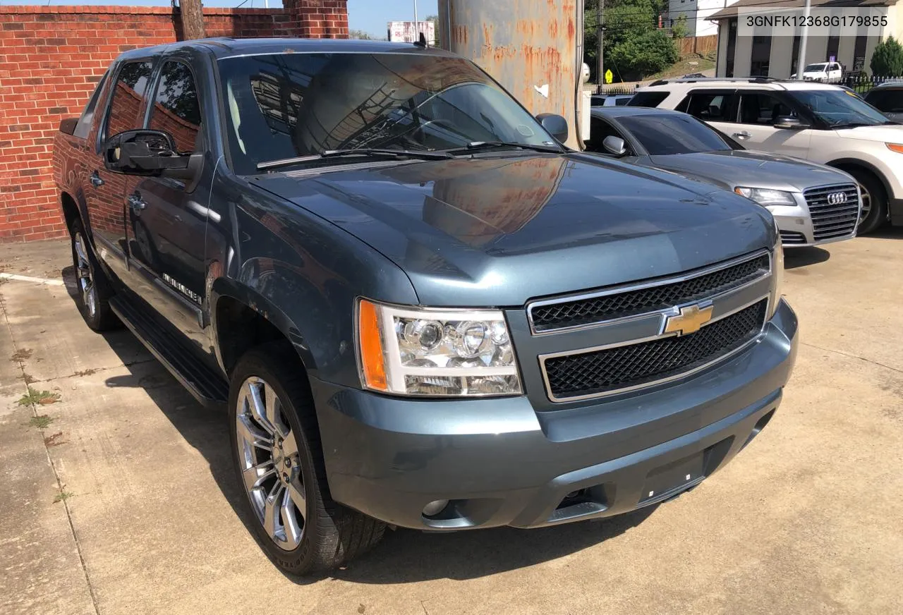 2008 Chevrolet Avalanche K1500 VIN: 3GNFK12368G179855 Lot: 74753294