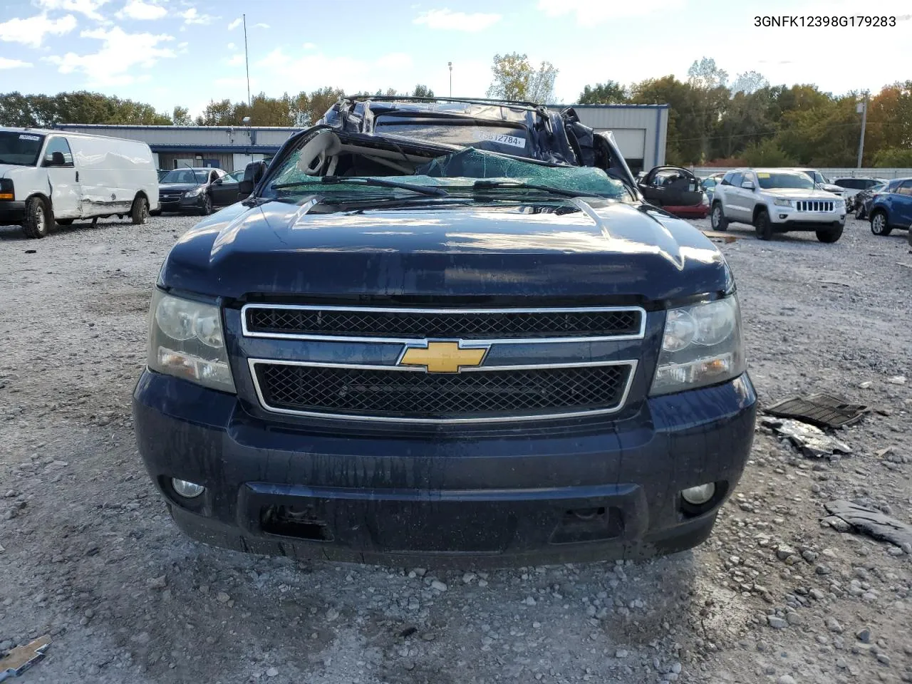 2008 Chevrolet Avalanche K1500 VIN: 3GNFK12398G179283 Lot: 75812784