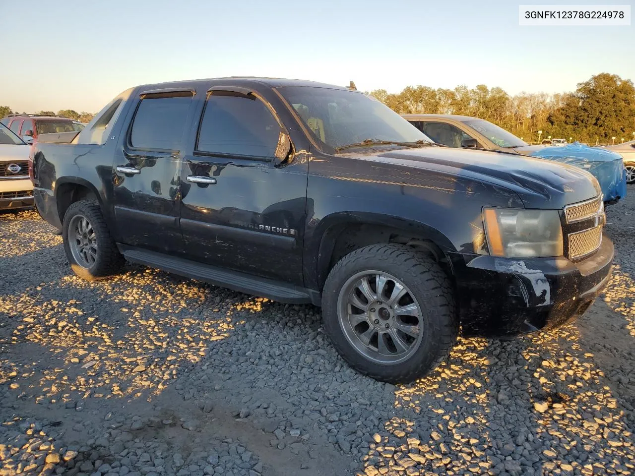 2008 Chevrolet Avalanche K1500 VIN: 3GNFK12378G224978 Lot: 75835084