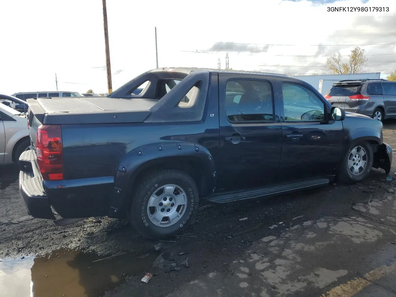 2008 Chevrolet Avalanche K1500 VIN: 3GNFK12Y98G179313 Lot: 76077504