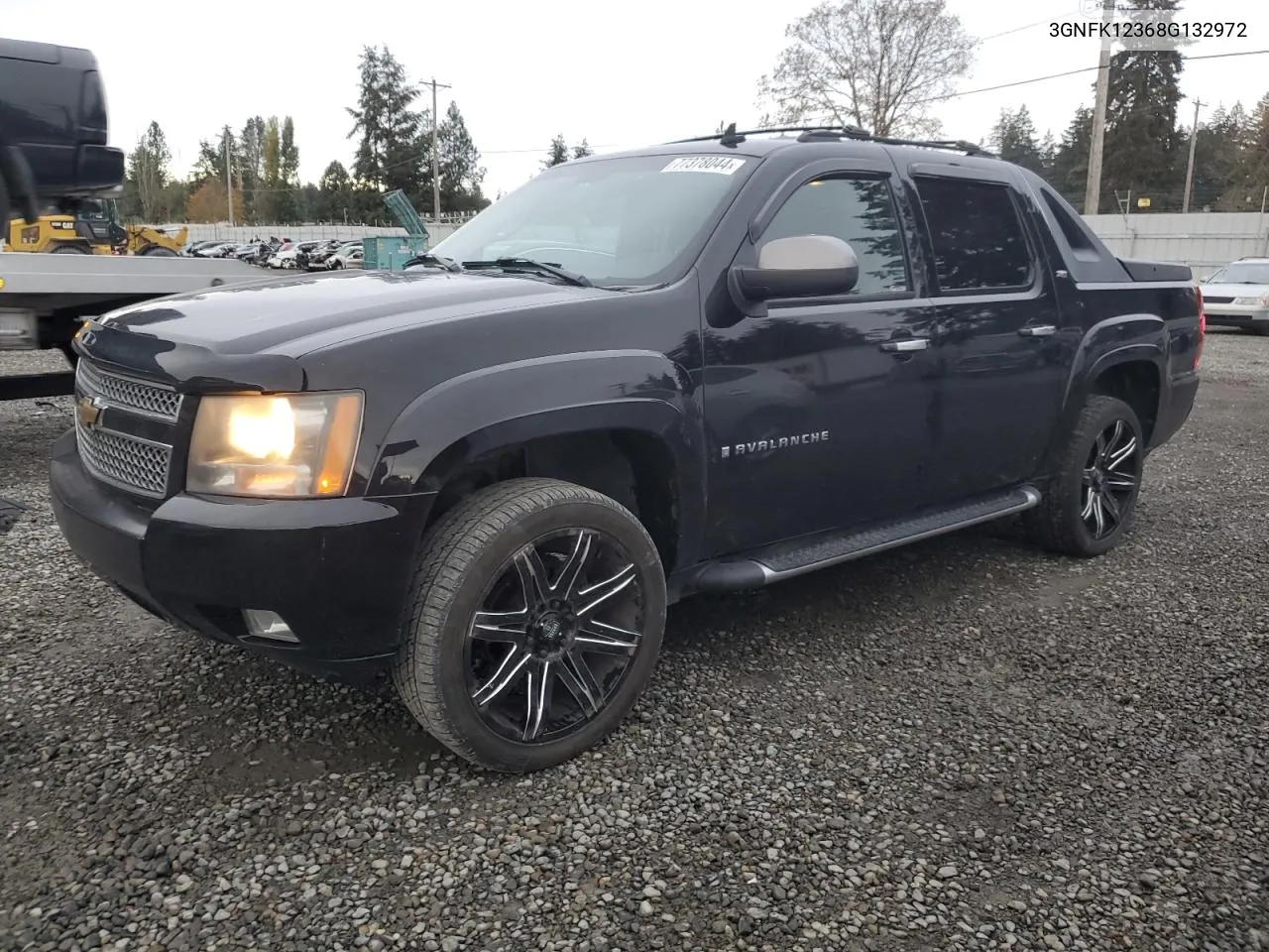 2008 Chevrolet Avalanche K1500 VIN: 3GNFK12368G132972 Lot: 77378044