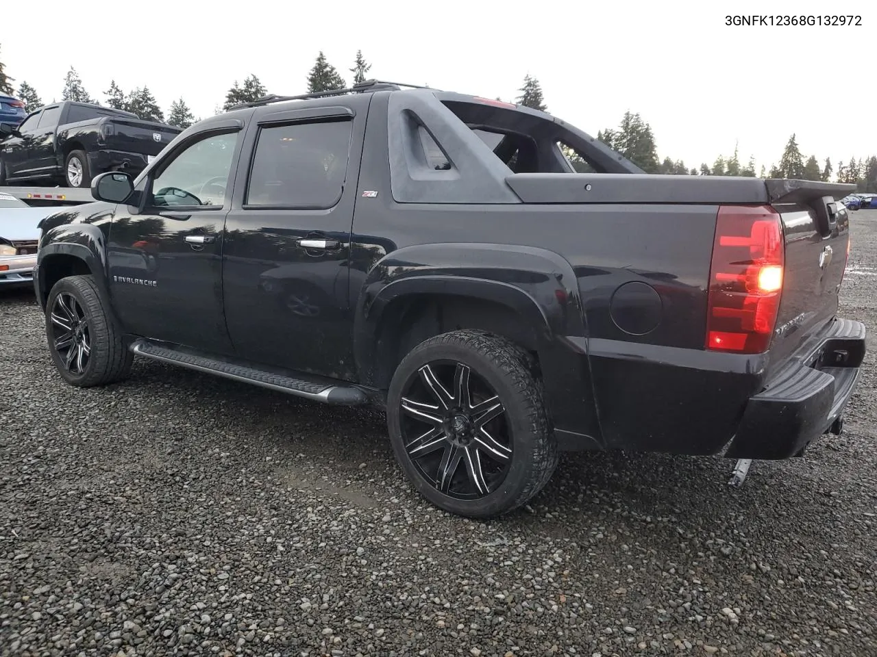 2008 Chevrolet Avalanche K1500 VIN: 3GNFK12368G132972 Lot: 77378044