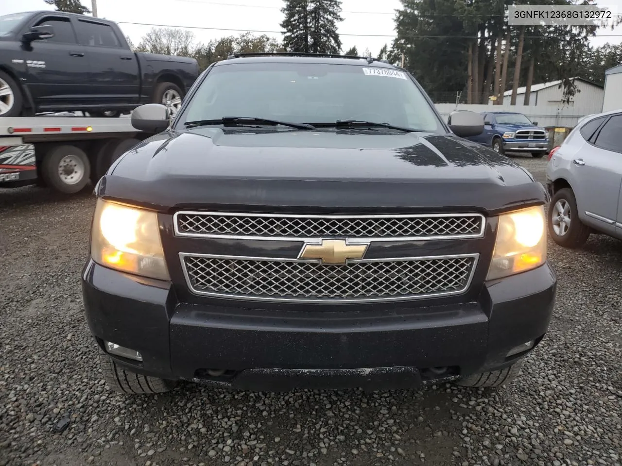 2008 Chevrolet Avalanche K1500 VIN: 3GNFK12368G132972 Lot: 77378044