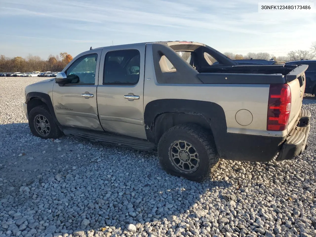 2008 Chevrolet Avalanche K1500 VIN: 3GNFK12348G173486 Lot: 78384554