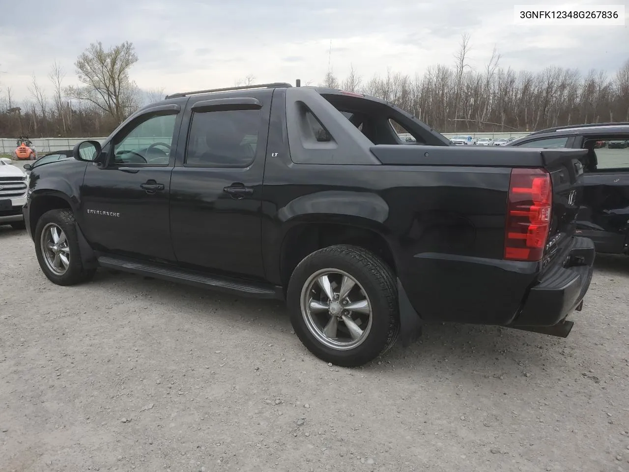 2008 Chevrolet Avalanche K1500 VIN: 3GNFK12348G267836 Lot: 78581534