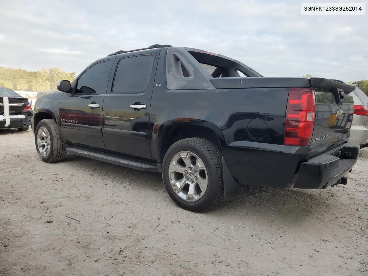 2008 Chevrolet Avalanche K1500 VIN: 3GNFK12338G262014 Lot: 78747994