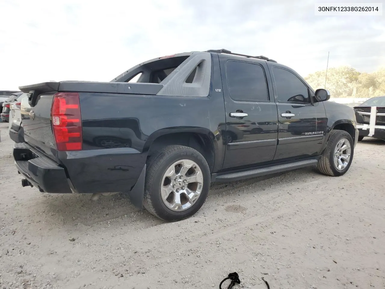 2008 Chevrolet Avalanche K1500 VIN: 3GNFK12338G262014 Lot: 78747994