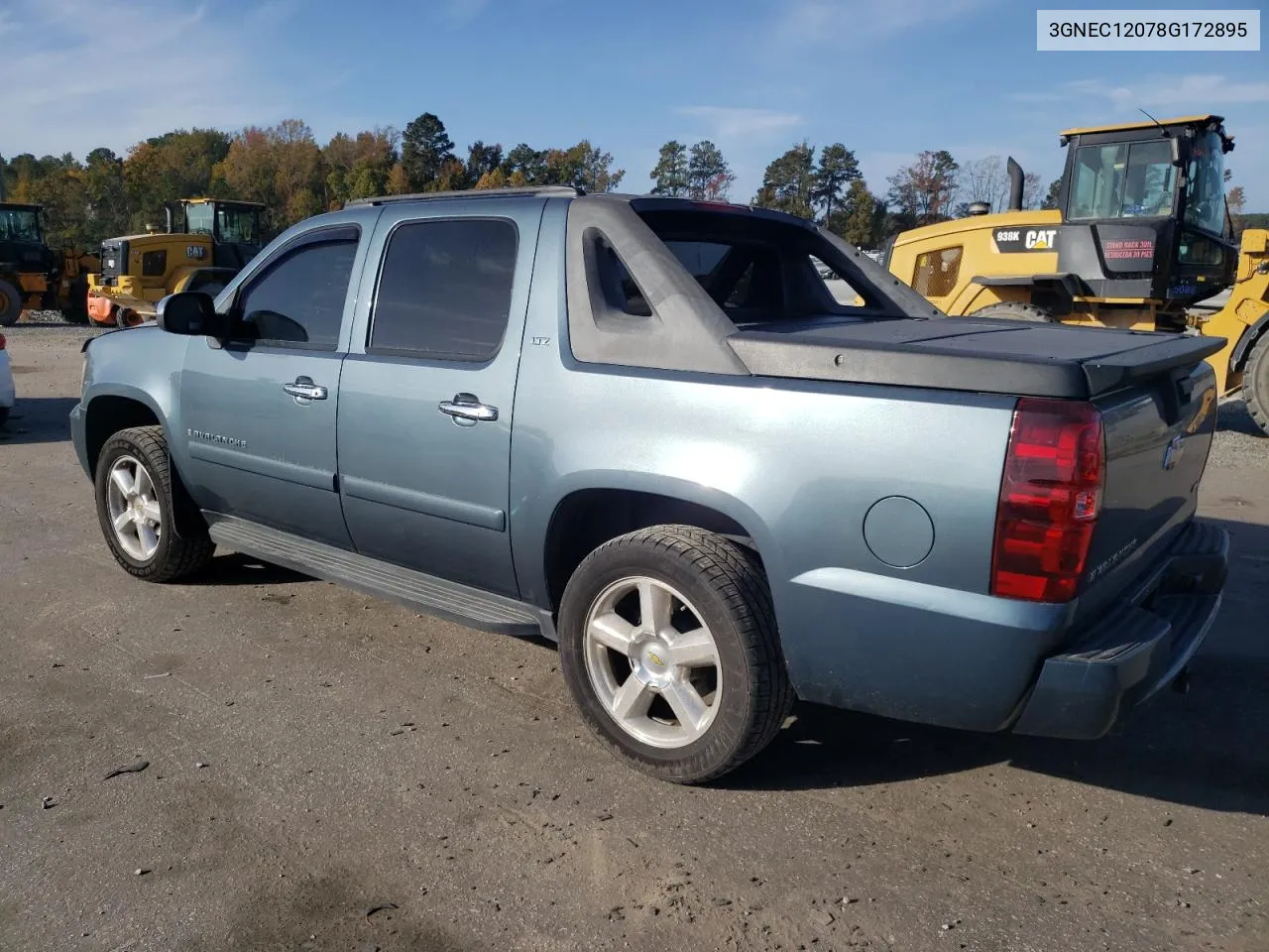 2008 Chevrolet Avalanche C1500 VIN: 3GNEC12078G172895 Lot: 79164654