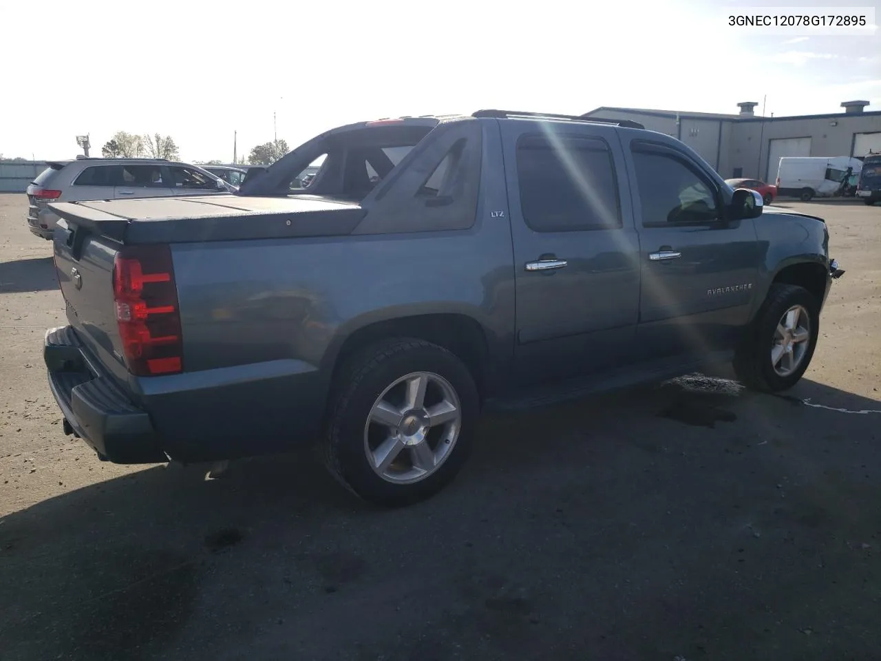 2008 Chevrolet Avalanche C1500 VIN: 3GNEC12078G172895 Lot: 79164654