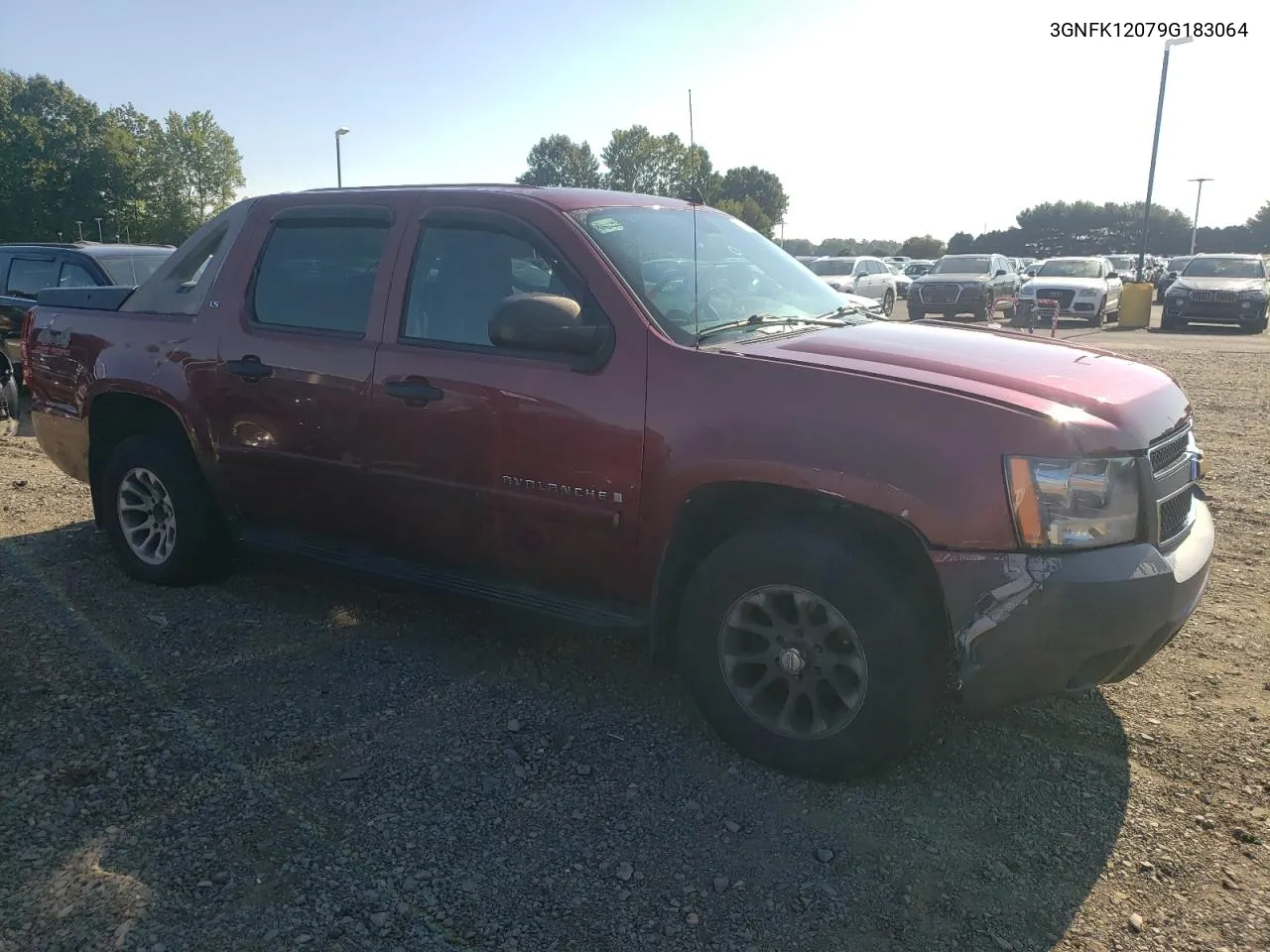 3GNFK12079G183064 2009 Chevrolet Avalanche K1500 Ls